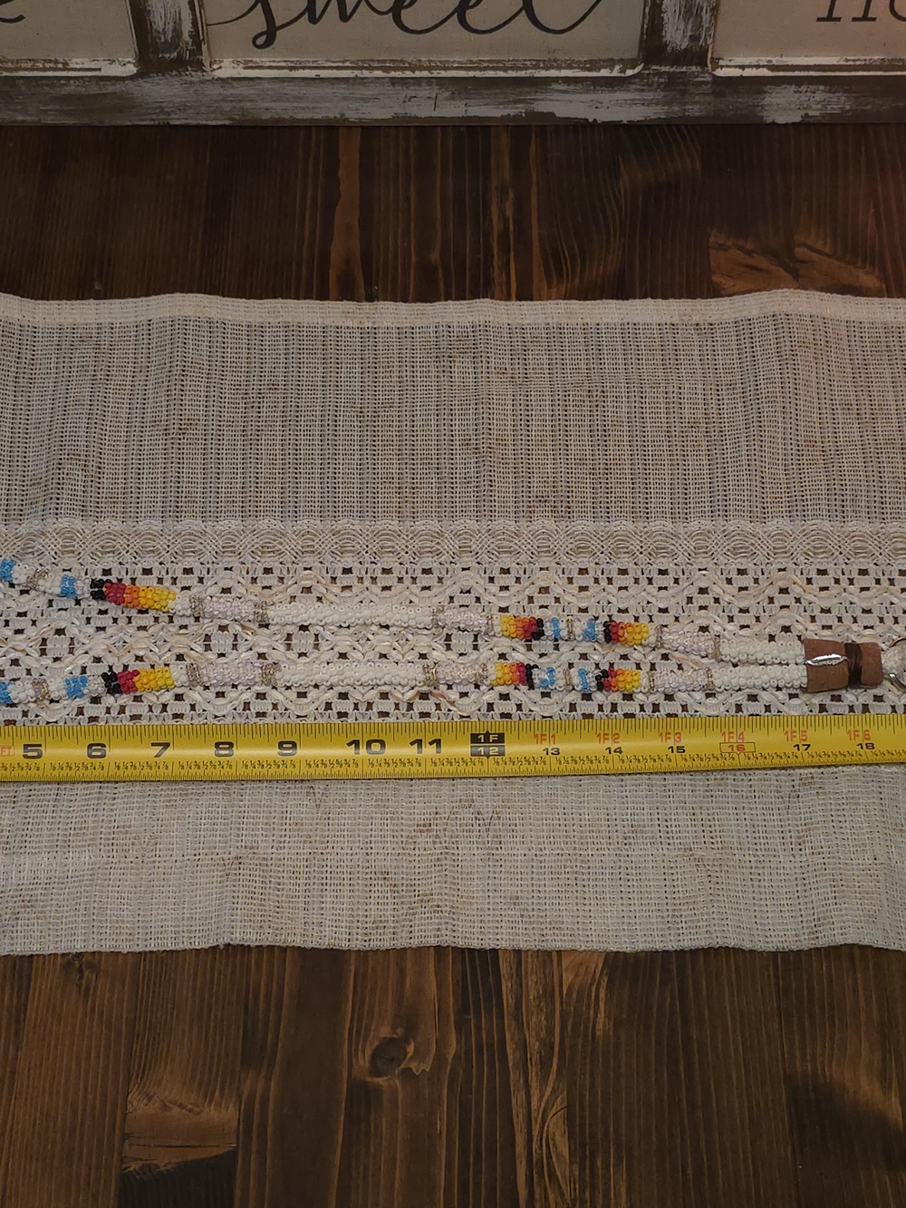 Handmade Beaded Lanyard with Multicolor Accents